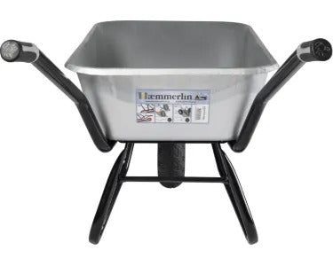 Haemmerlin Tiefmulden-Schubkarre Clipso 120l verzinkt Garten Schubkarre robust - 3155030801695