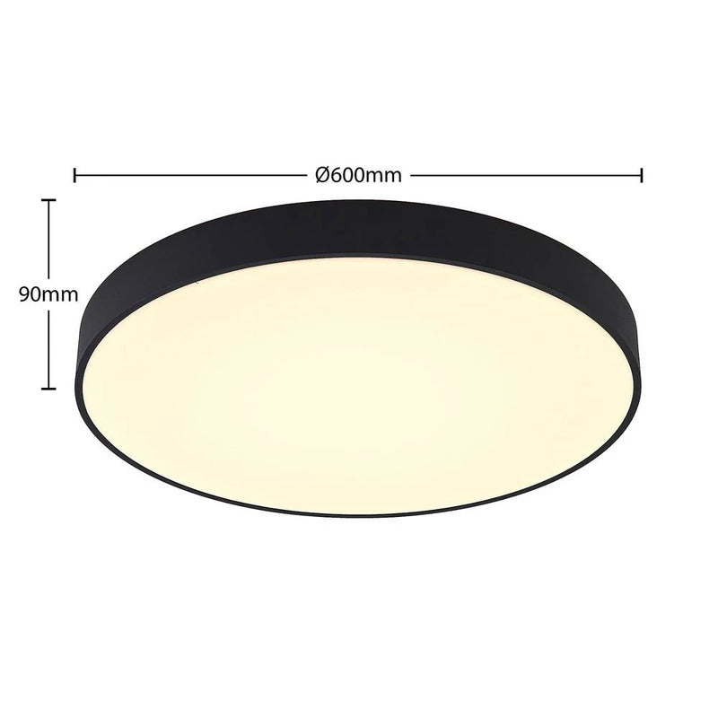 Arcchio Pendelleuchte Hängelampe LED Schwarz Aluminium Acryl Vanida Deckenlampe - 4251096597721
