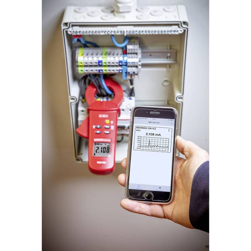 Benning Stromzange CM 9-2 Datenlogger True RMS 60A CAT IV 300V Bluetooth - 4014651446854