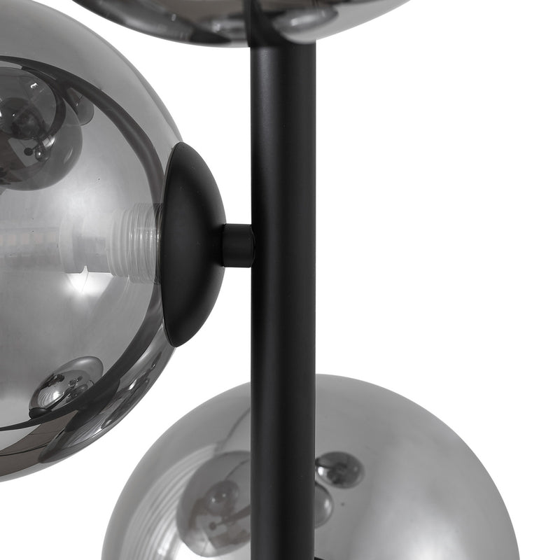 Lindby Stehleuchte Lampe Orbelia Standleuchte Glas schwarz LED SIEHE TEXT/FOTO - 4255830902888