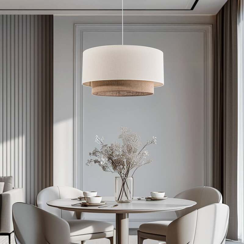 Pendelleuchte Hängeleuchte Boho dimmbar Deckenleuchte LED Ø60cm Lampe Leuchte - 5903689189637
