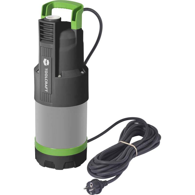 Toolcraft Tauchdruck-Pumpe 6000l/h 47m 1100W IPX8 Überlastungsschutz robust - 4064161478012