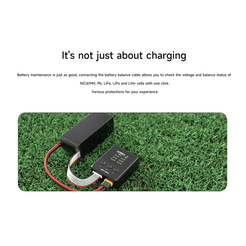 ISDT 608PD Smart Ladegerät 240W 10A für LiPo LiIon LiFe Akkus kompakt 85g - 4064161334233