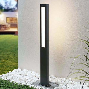B-Ware Lucande Wegeleuchte Mhairi LED Gartenlampe anthrazit 100cm 1200 Lumen IP54