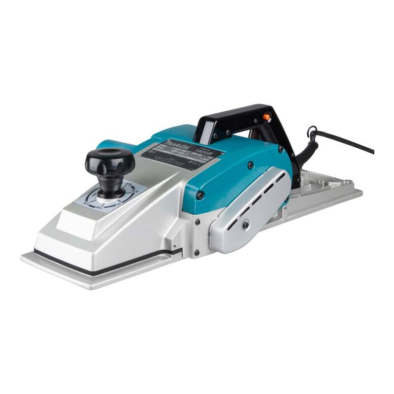 Makita Zimmermannshobel 1806B Hobelmaschine Holzarbeiten 1200W 170mm blau - 0088381003957