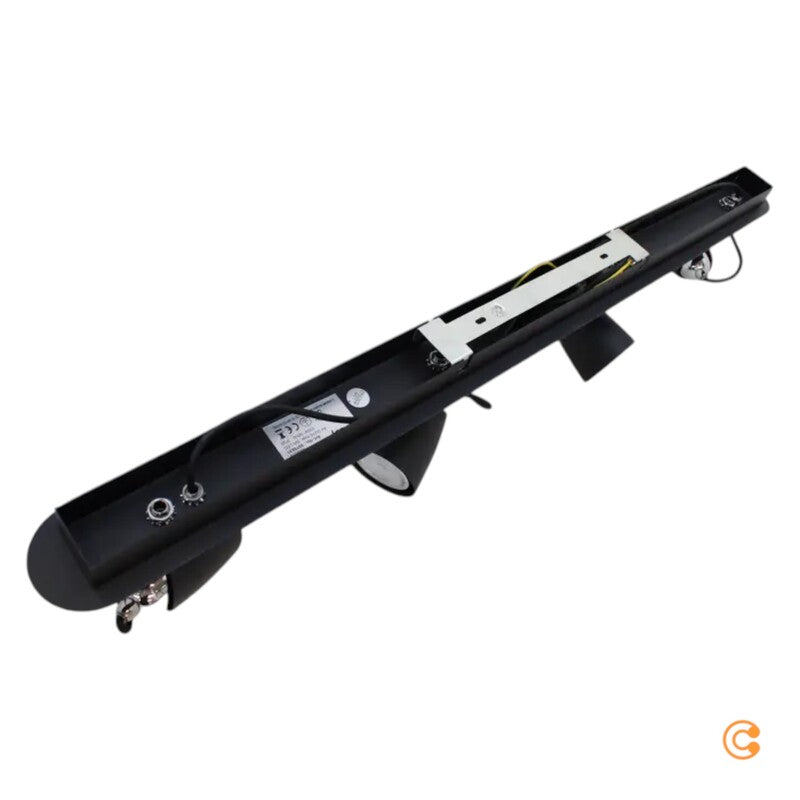 Lindby Deckenstrahler Deckenlampe Strahler Schwarz 4-flammig Wohnbereich - 4251096545852