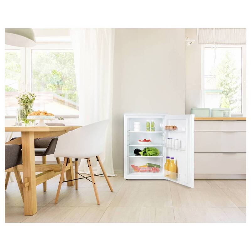 DOMO Kühlschrank Tischkühlschrank 131l Energieeffizienzklasse D Weiß 39dB - 5411397173133