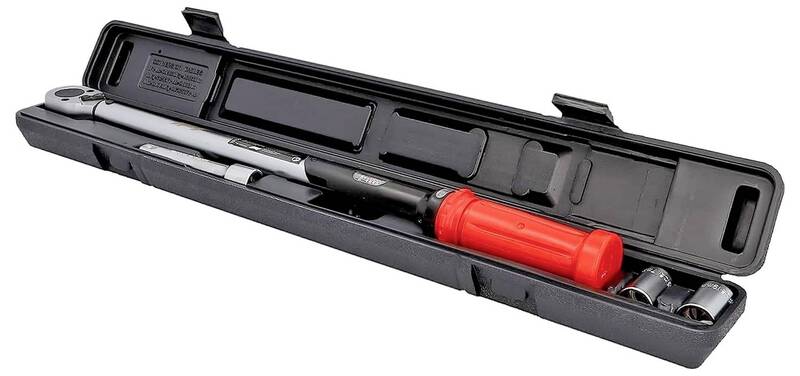 KFZ-Drehmomentschlüssel Set 1/2" 40-210 Nm mit Knarre von Formula 565 mm - 4008153016561