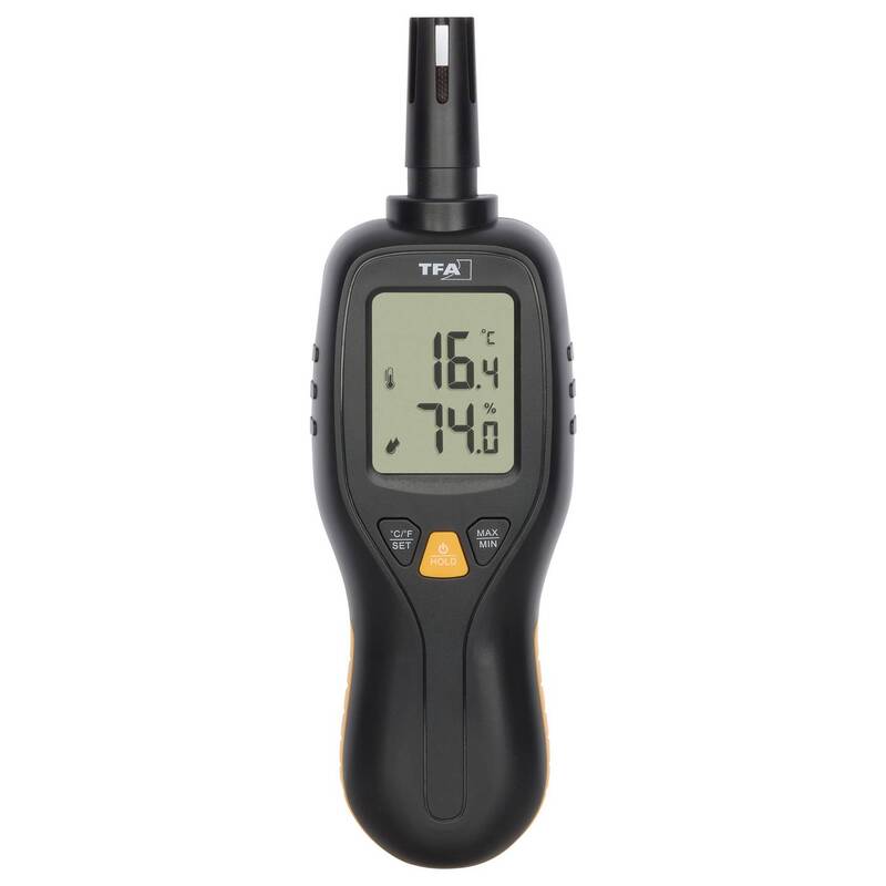 TFA Dostmann Thermo-Hygrometer digital Temperatur- und Luftfeuchtigkeitsmesser - 4009816042545