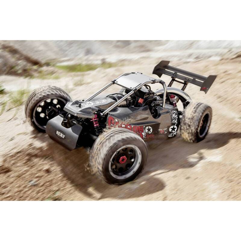 Reely RC Modellauto Carbon Fighter III Benzin Buggy 1:6 2WD Limitiert 80 km/h - 4064161397054