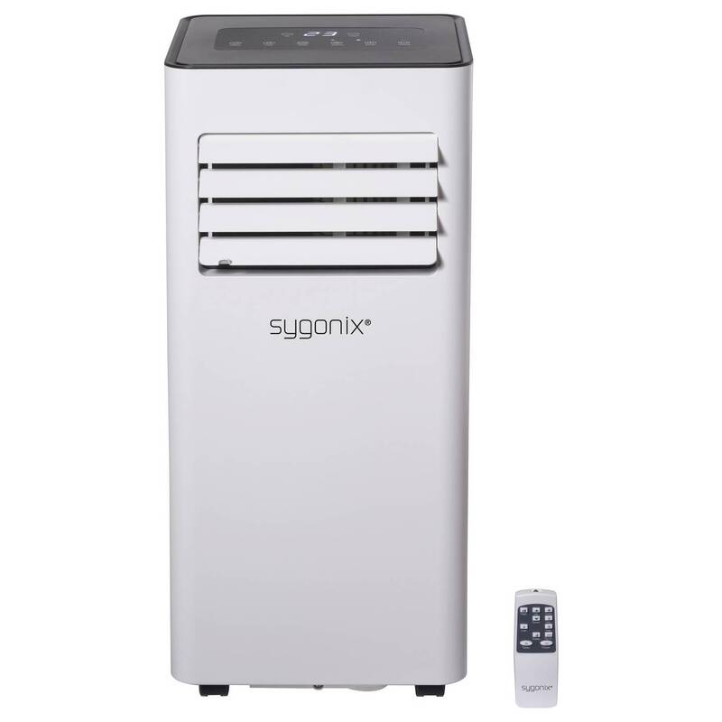 Sygonix Monoblock-Klimagerät SY-6661430 2000 W für 25 m² Weiß EEK A - 4064161389370
