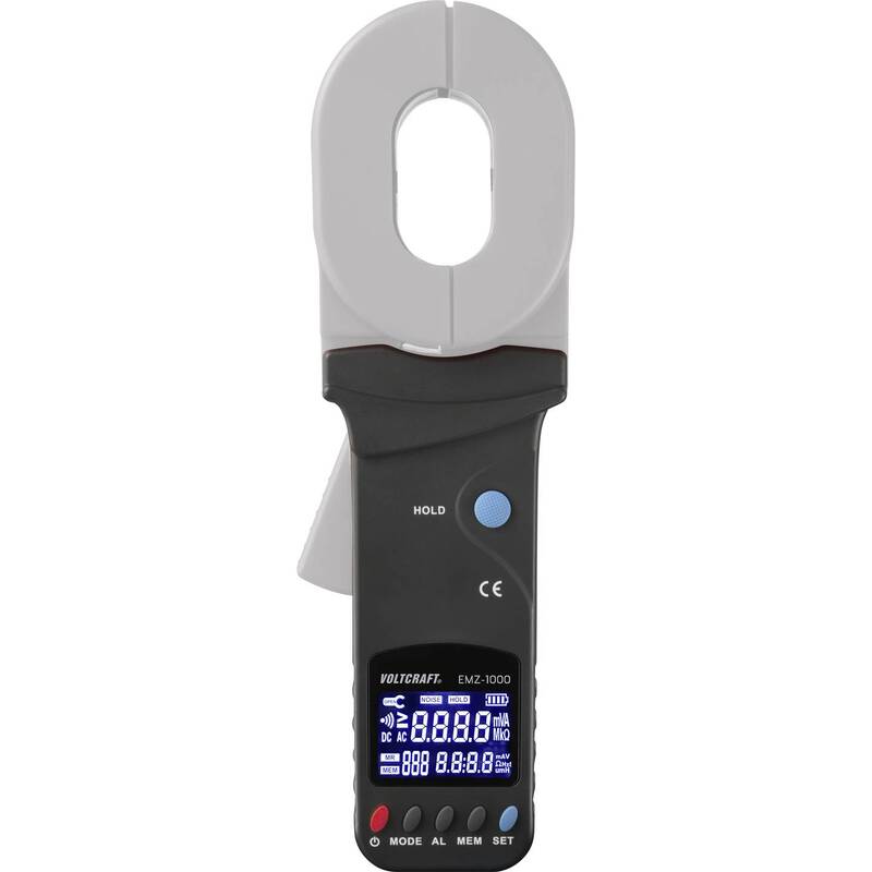 Voltcraft Erdungsmessgerät EMZ-1000 Zangenmessgerät 0,01-1200Ω digital 300 - 4064161168098