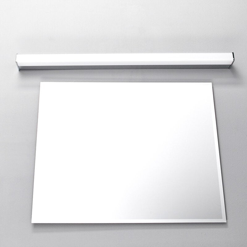 Lindby Wandleuchte Wandlampe Philippa LED Badezimmer Spiegel chrom eckig - 6291106550849