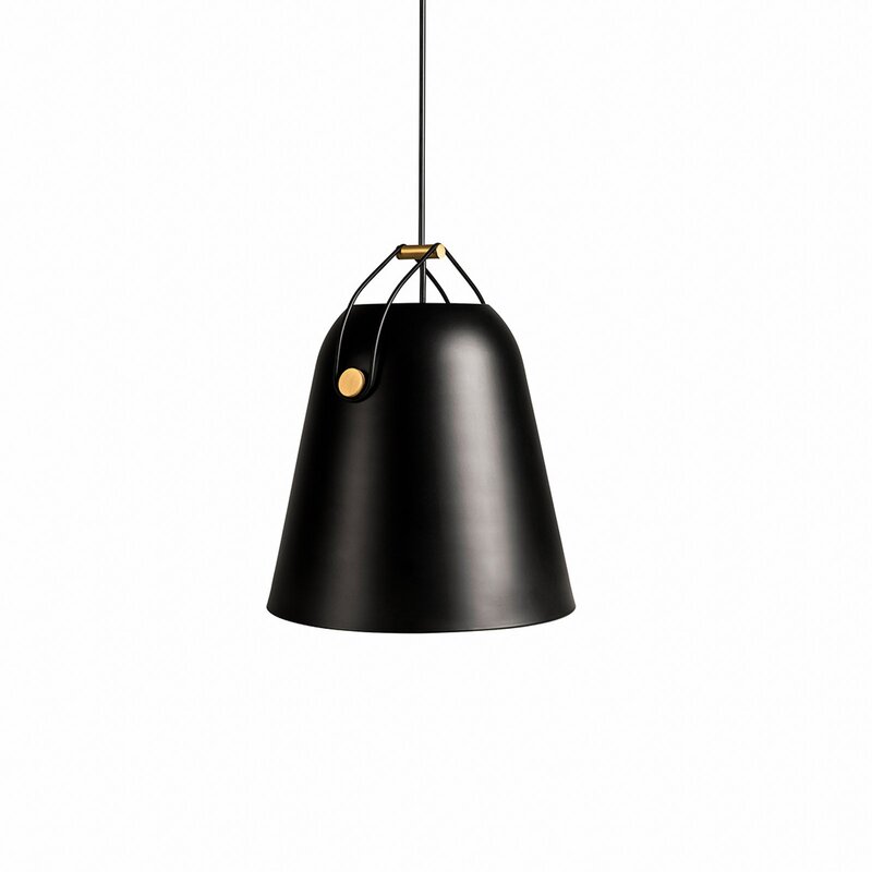 LEDS C4 Hängeleuchte Pendelleuchte Napa schwarz gold Lampe Beleuchtung - 8435575347083