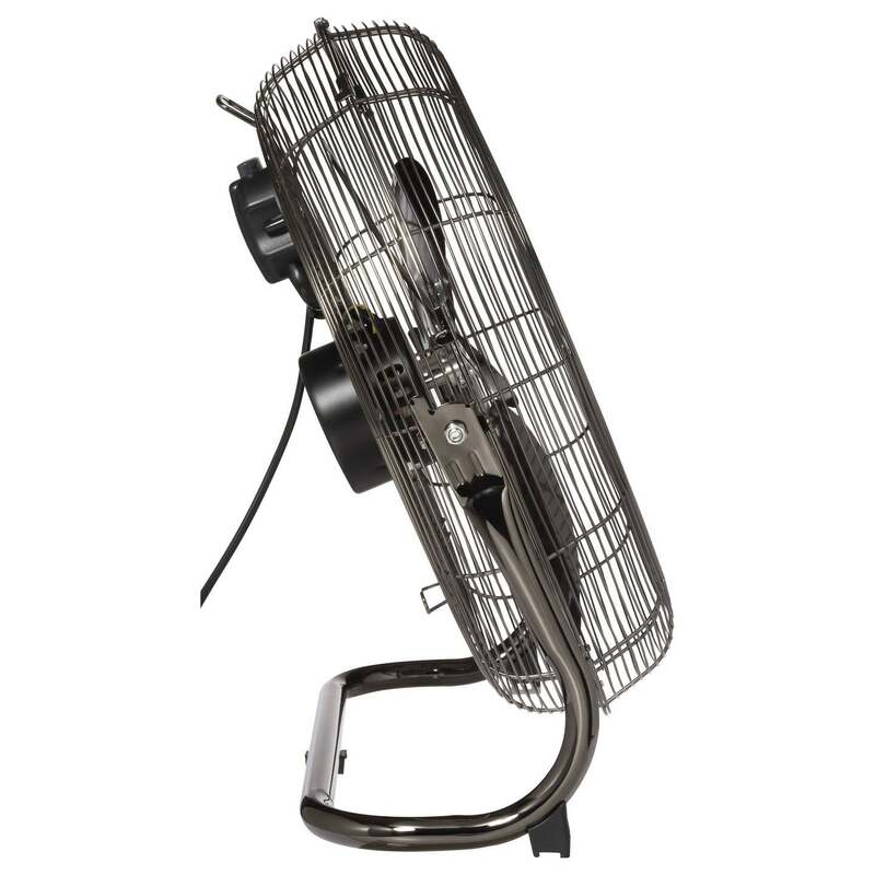 Sygonix Bodenventilator 120 W 540 mm 3 Geschwindigkeitsstufen Schwarz - 4064161342566
