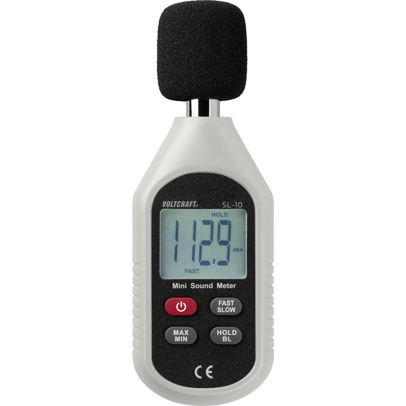 VOLTCRAFT Schallpegel-Messgerät SL-10 30-130 dB Messgerät Schallpegel digital - 4053199527267
