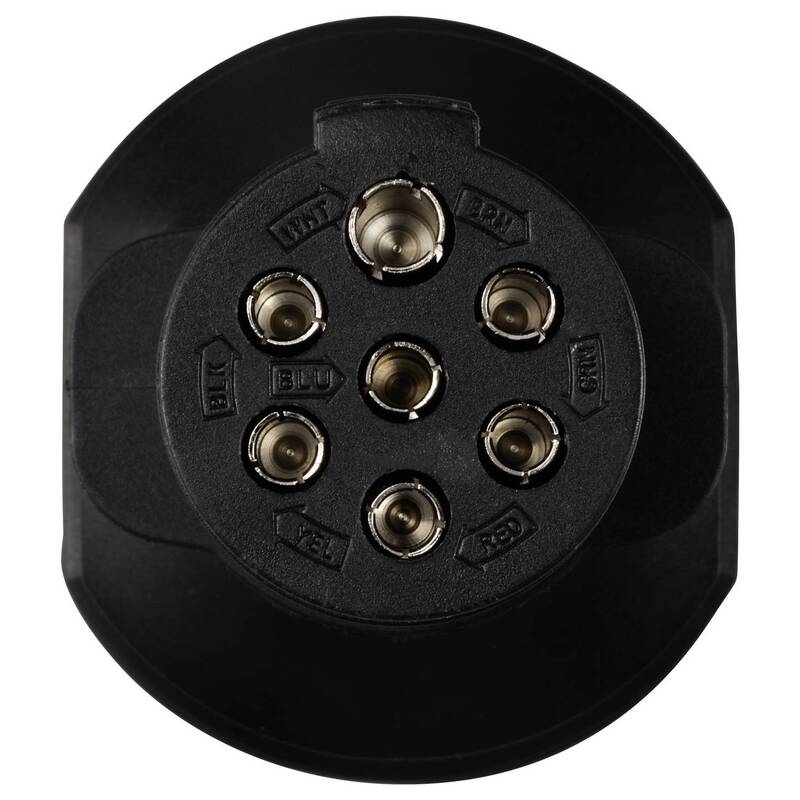VOLTCRAFT Spannungsreduzierer Adapter KFZ-Spannungsminderer TM6080 Anhänger 7pol - 4064161338446
