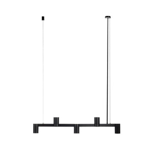 B-Ware Arcchio Hängeleuchte Pendelleuchte Brinja schwarz 120 cm 5 flg GU10293