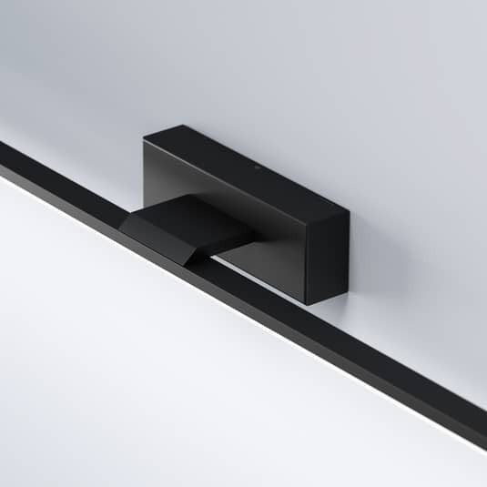 Euluna Wandleuchte Wandlampe LED Leuchte Lampe Miroir schwarz 80 cm universal592 - 5903148515069