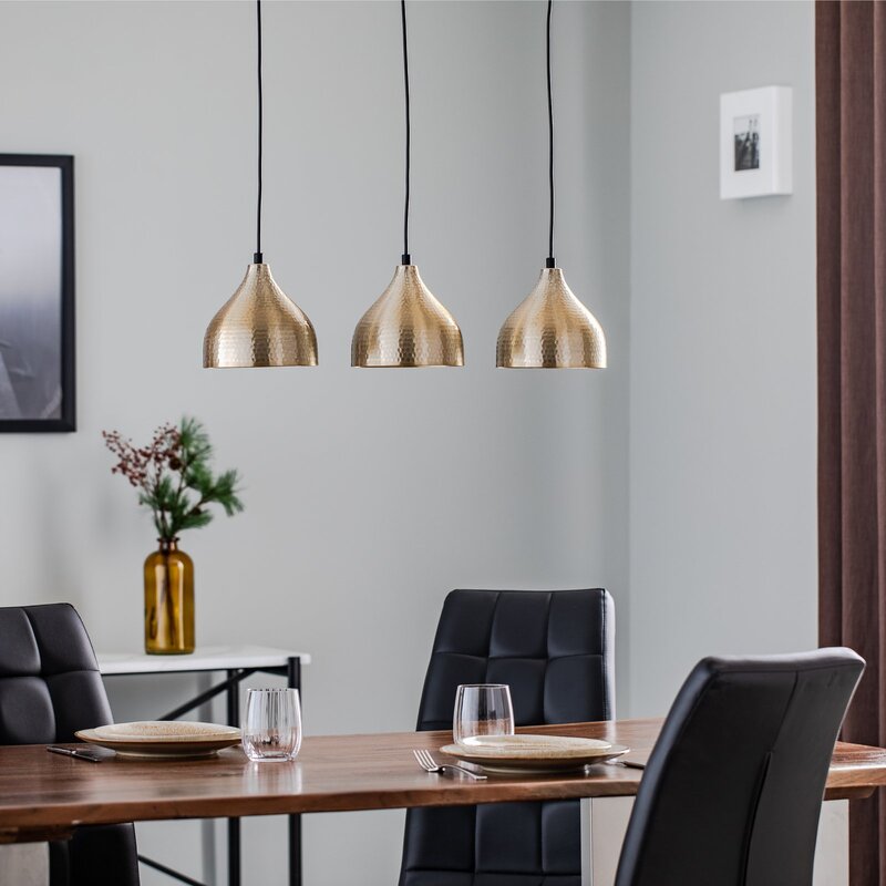Opviq Hängeleuchte Tattoo 6212 Hängelampe Deckenlampe E27 3-flammig linear g423 - 8682870090422