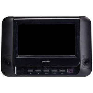D-Ware Denver Portabler Twin DVD Player tragbarer Disc Player Hauptgerät DEFEKTWARE