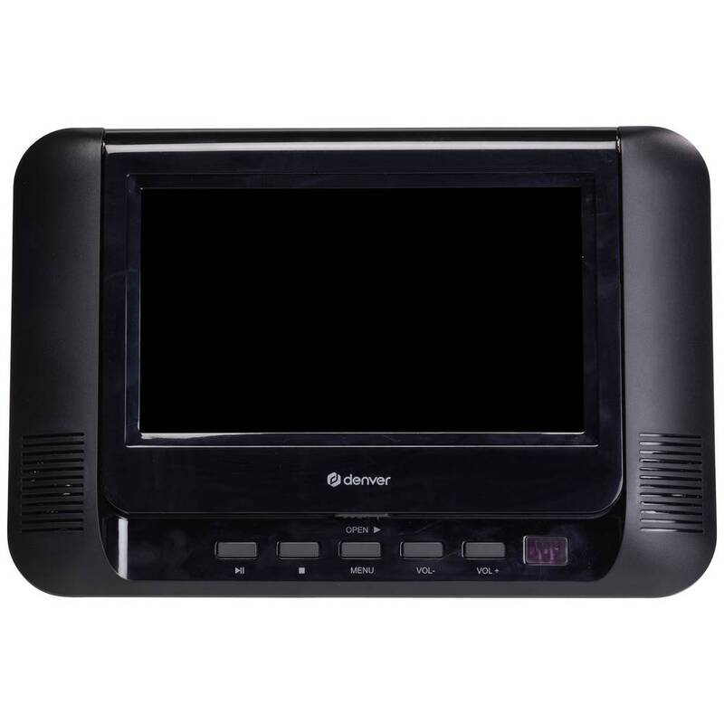 Denver Portabler Twin DVD Player tragbarer Disc Player Hauptgerät DEFEKTWARE - 5706751068102