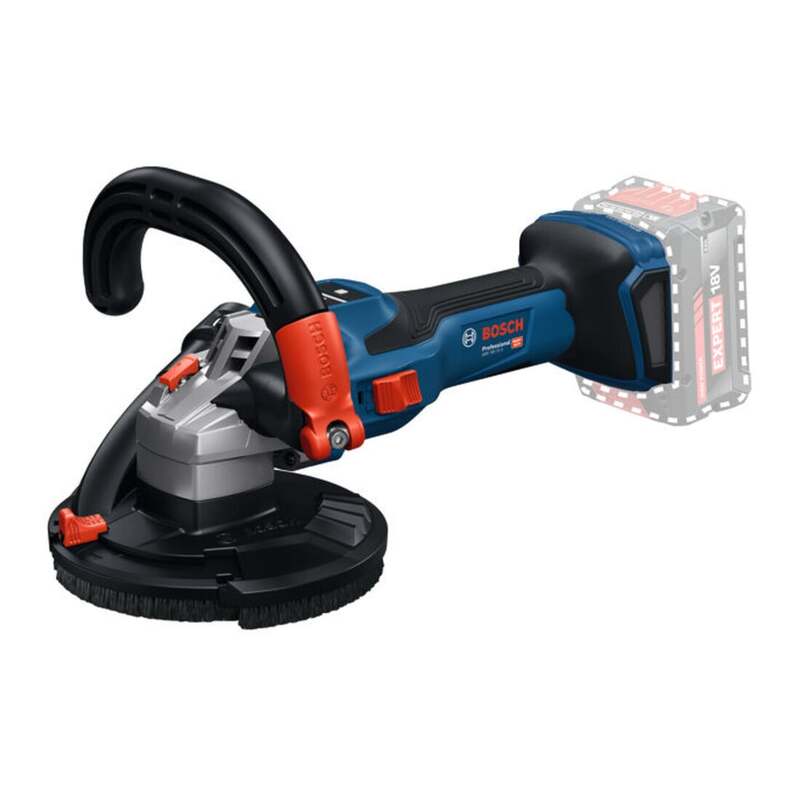 Bosch Betonschleifer GBR 18V-15 S Schleifmaschine Akku bürstenlos blau L-BOXX - 4053423300598