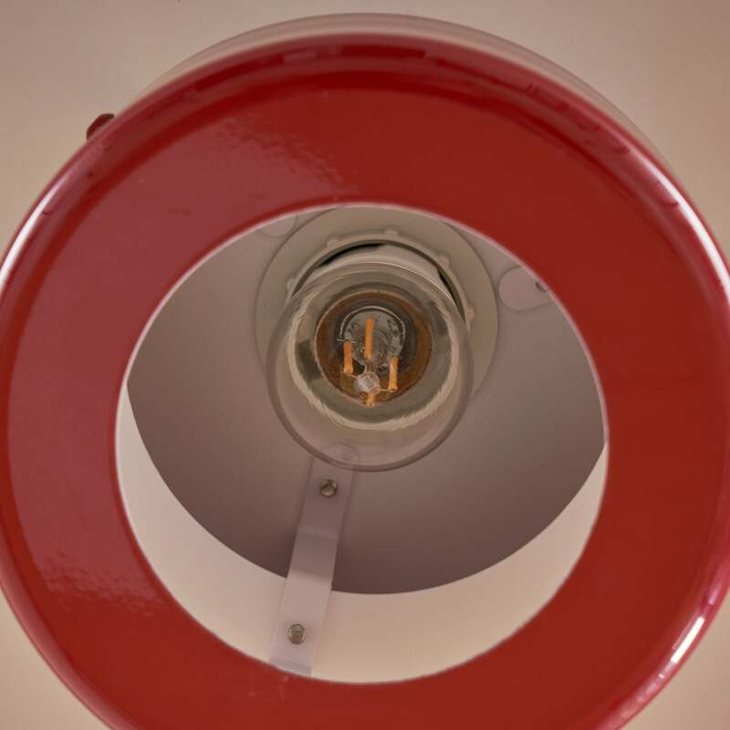 Lindby Hängeleuchte Pendelleuchte Lampe rot Metall E27 Durchmesser 35cm - 4255830903588