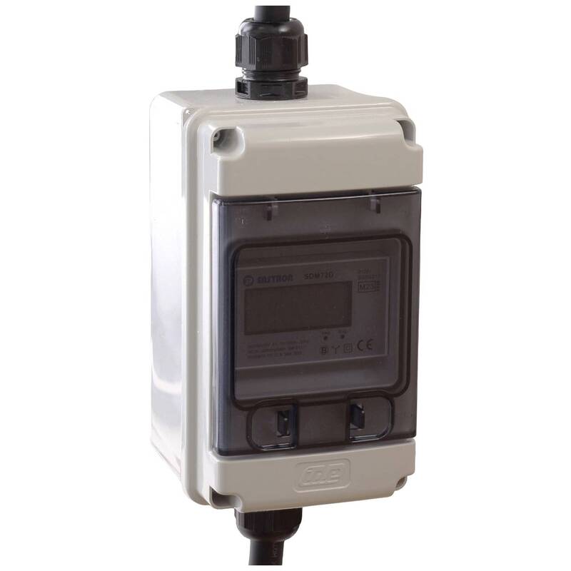 Counttec EC332C Mobiler Stromzähler Drehstromzähler digital 32 A MID-konform: Ja - 4026576033200