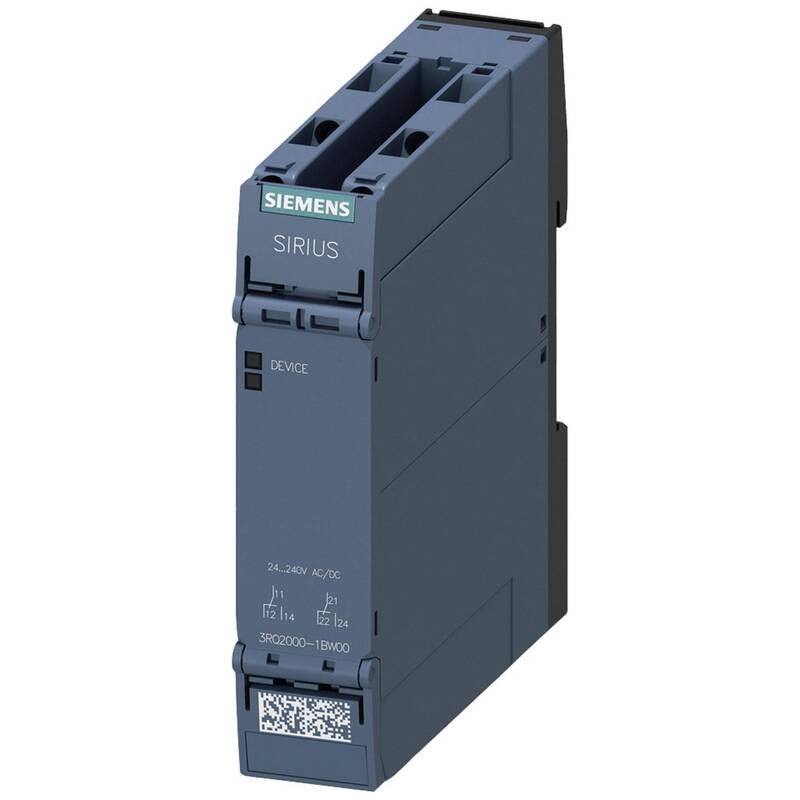 Siemens Koppelrelais Relais Industriegehäuse 3RQ2000-1BW00 2 Wechsler AC DC 1St - 4047621050355