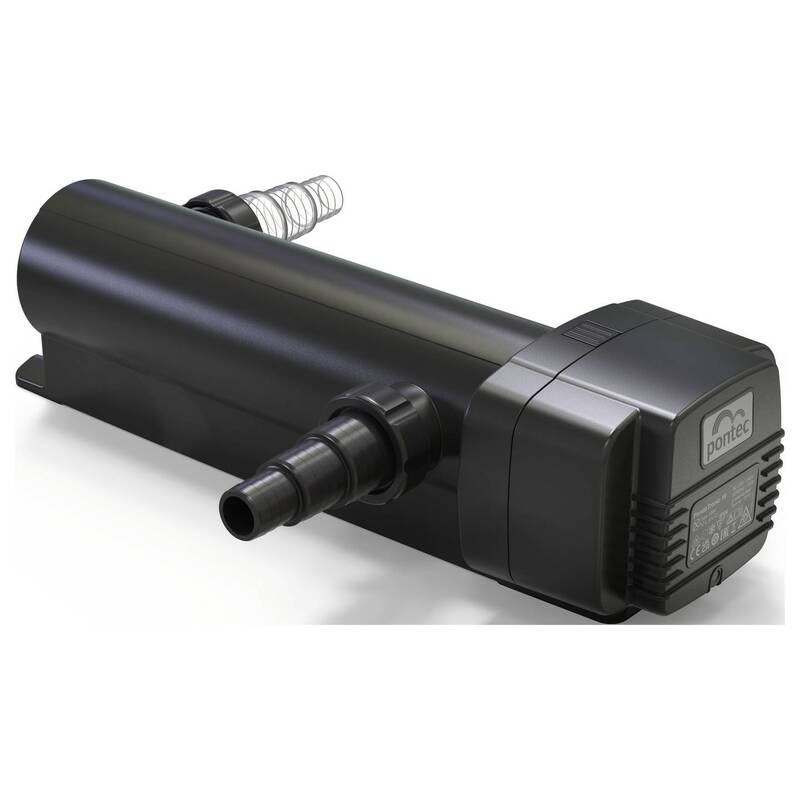 Pontec UVC-Gerät PondoTronic UVC 7 Teichklärgerät Algenbekämpfung 7000l 11W - 4010052875873