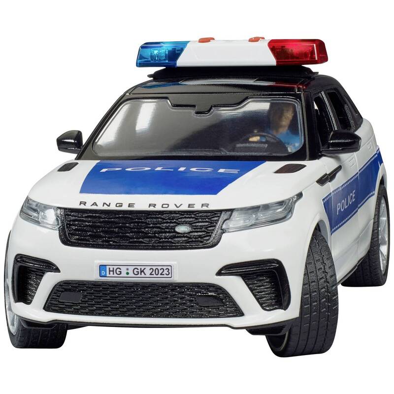 Bruder PKW Modell Einsatzfahrzeug Modell Velar Polizei Fertigmodell Rover - 4001702028909