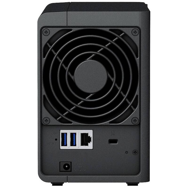 Synology DiskStation DS223 NAS-Server Gehäuse 36TB 2 Bay USB 3.2 Gen 1 Netzwerk - 4711174724772