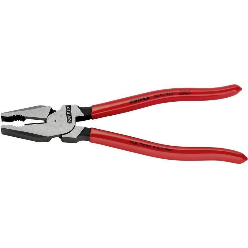Knipex Kombizange 225mm Zange Kraftzange Handwerkzeug schwarz poliert 355g - 4003773013198
