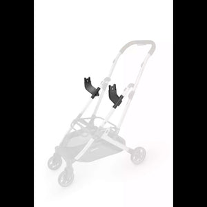 B-Ware UPPAbaby Adapter Autositzadapter Kinderwagen Synonym Mesa i-Size Minu schwarz