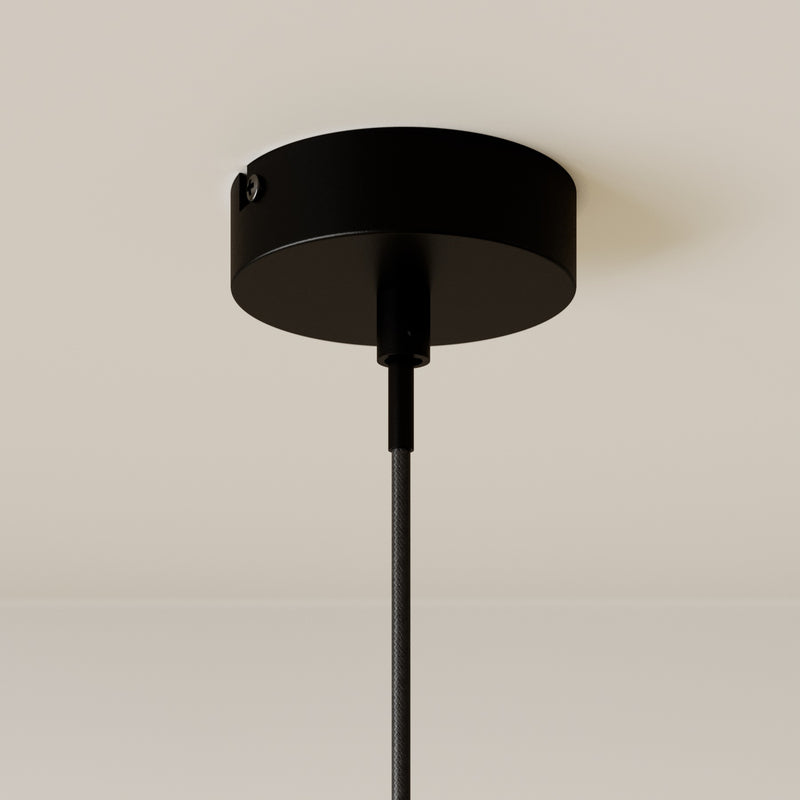 Lindby Hängeleuchte Fabronia LED Pendelleuchte Lampe dimmbar schwarz/weiß - 4251096570106