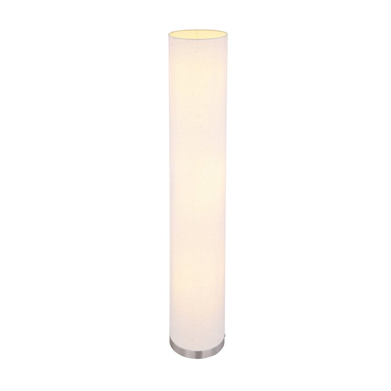 Globo Stehleuchte Ava sandfarbener Textil-Schirm Stehlampe Lampe Leuchte Spot668 - 9007371402892