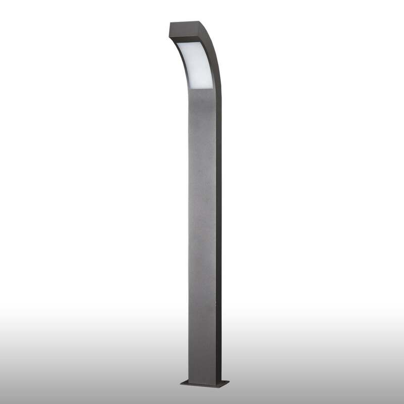 Lucande Wegeleuchte Gartenleuchte Lennik LED Pollerleuchte anthrazit 100cm IP54 - 6291105702683