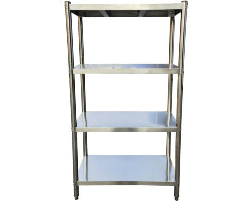 Kaiserthal Edelstahlregal Lagerregal Gastro Regal 320kg 4 Böden 180x100x50cm - 4306517968168