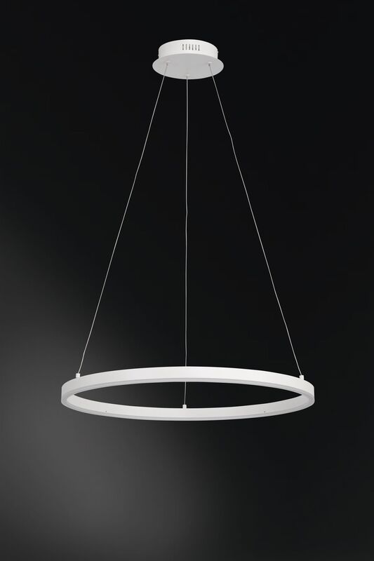 Wofi LED-Pendelleuchte Vaasa Hängelampe Deckenlampe Lampe Leuchte dimmbar weiß - 4003474368122