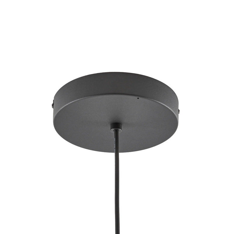 Lucande Außenhängelampe Korvyn LED Gartenlampe dimmbar schwarz Ø50cm IP44 3000K - 4255830912627