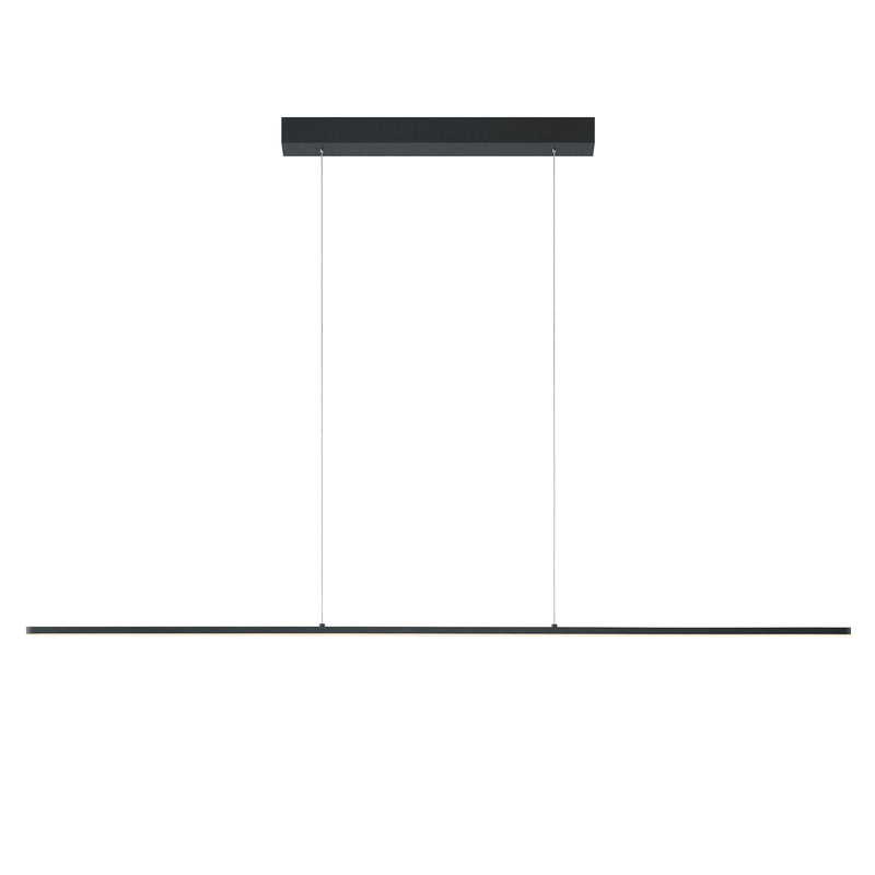 Pendelleuchte Hängelampe Quitani LED Lampe schwarz Aluminium Messing Acryl 14507 - 4251911763713