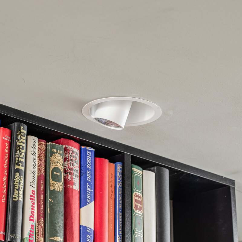 Nowodvorski Lighting Einbaustrahler Spot Dot Weiß Verstellbar Dimmbar Stahl - 5903139937894
