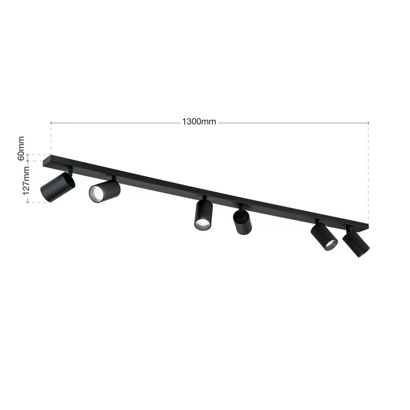 Deckenstrahler Sean Deckenfluter Deckenlampe Deckenleuchte LED GU10 Lampe40 - 9003090275847