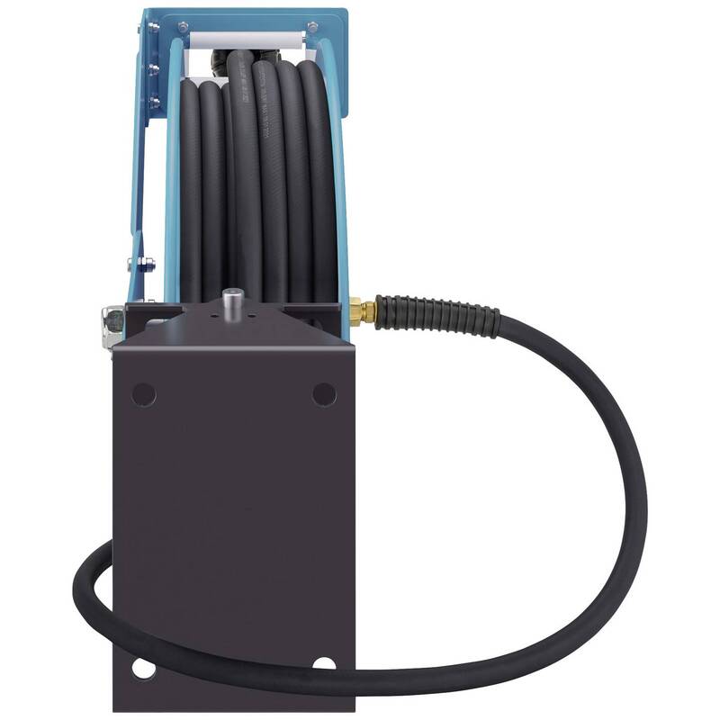 Hazet OFFENER SCHLAUCHAUFROLLER 9040OS-10 20m 12bar Wandbefestigung - 4000896252602