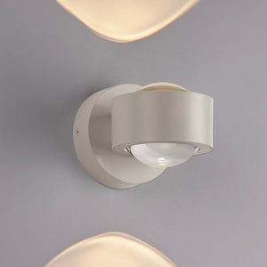 B-Ware Schöner Wohnen Wandleuchte Chia LED Wandlampe warmweiß 3000K sandfarben 93x125mm