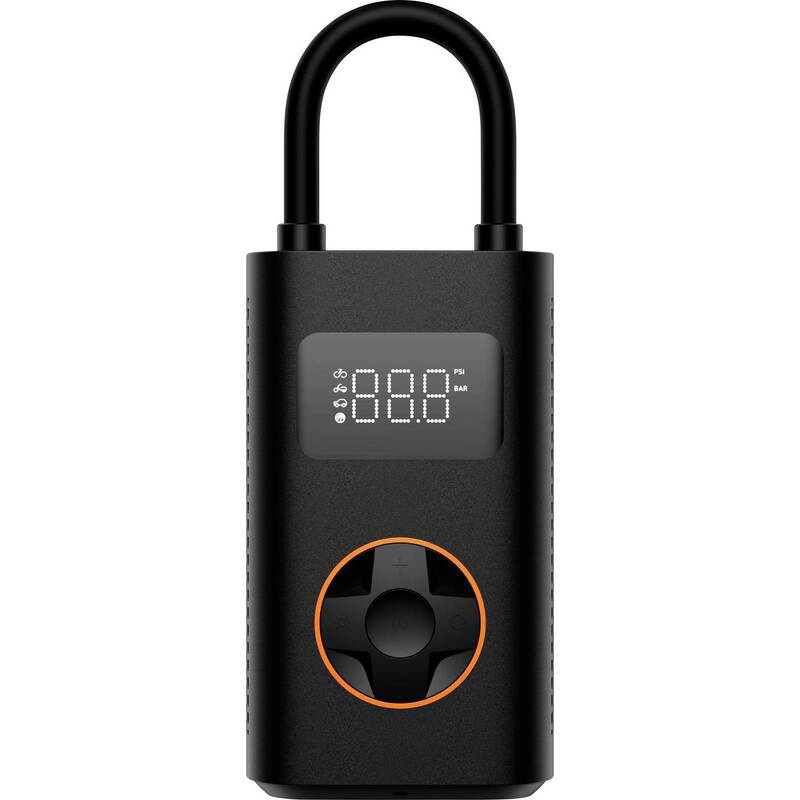 QiCycle Luftpumpe Pumpe N2 Elektrische Air Inflator USB C Schwarz LED Display - 6975652220066