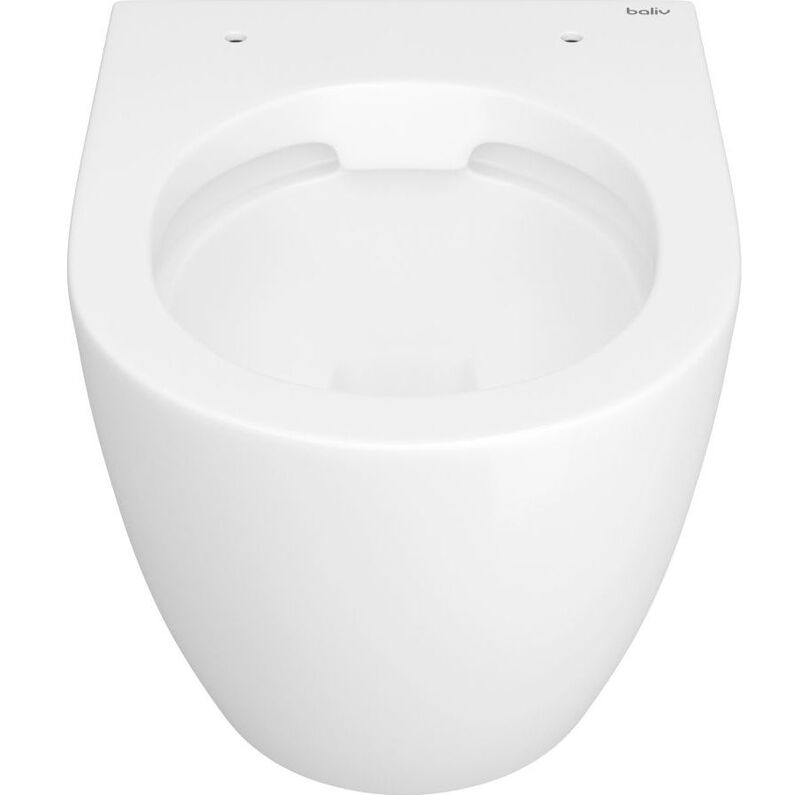 baliv Wand WC Rockport WC-510.30 spülrandlos Keramik weiß 36x34,8cm bis 150kg - 4007874013415