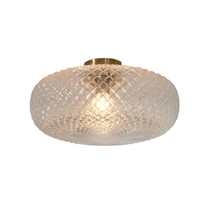 IT'S ABOUT ROMI Deckenleuchte Venice 44 cm klar Glas E27 Fassung - 8716248094641