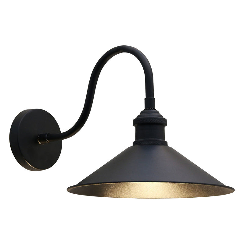 ROYALTECH Wandleuchte Christer LED Wandlampe dimmbar schwarz Metall 24x36cm - 8682835456201